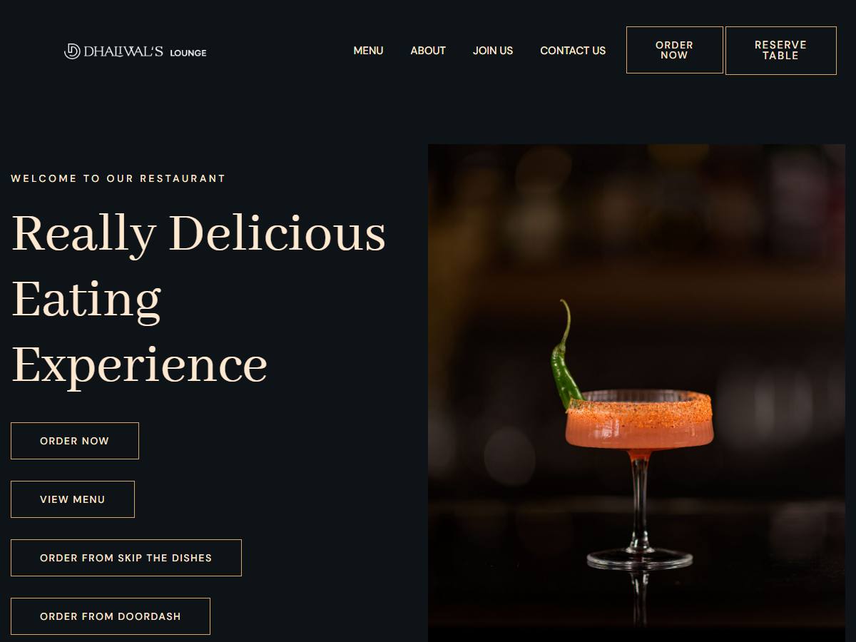 The Dhaliwal&rsquo;s Lounge homepage