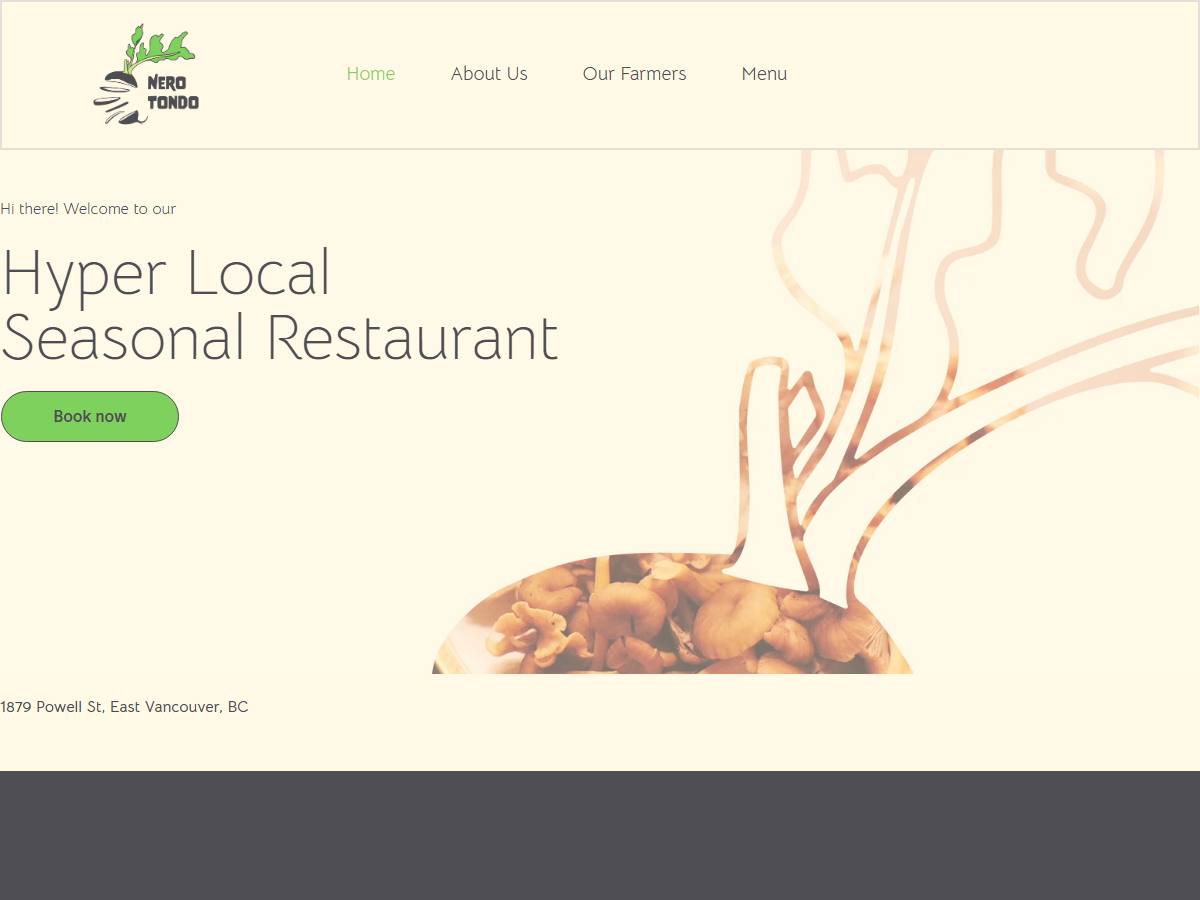The Nero Tondo homepage